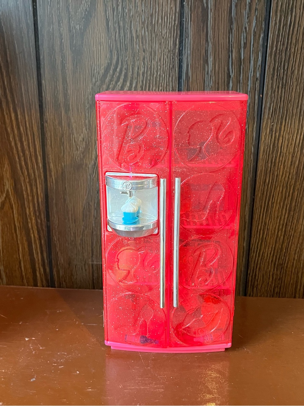 Mattel 2010 Barbie Treats to TV Refrigerator Fridge House Furniture Double Door